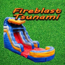 Fireblast Tsunami Water Slide